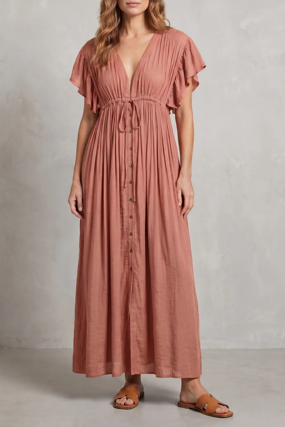 Airy resort elegance – Maxi dress