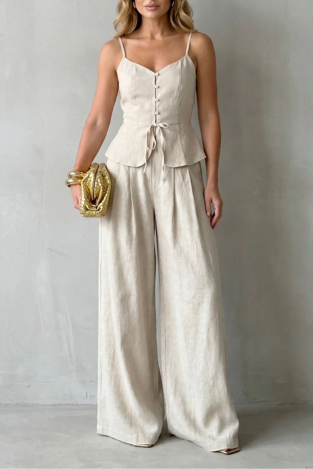 Effortless resort elegance – Trouser set
