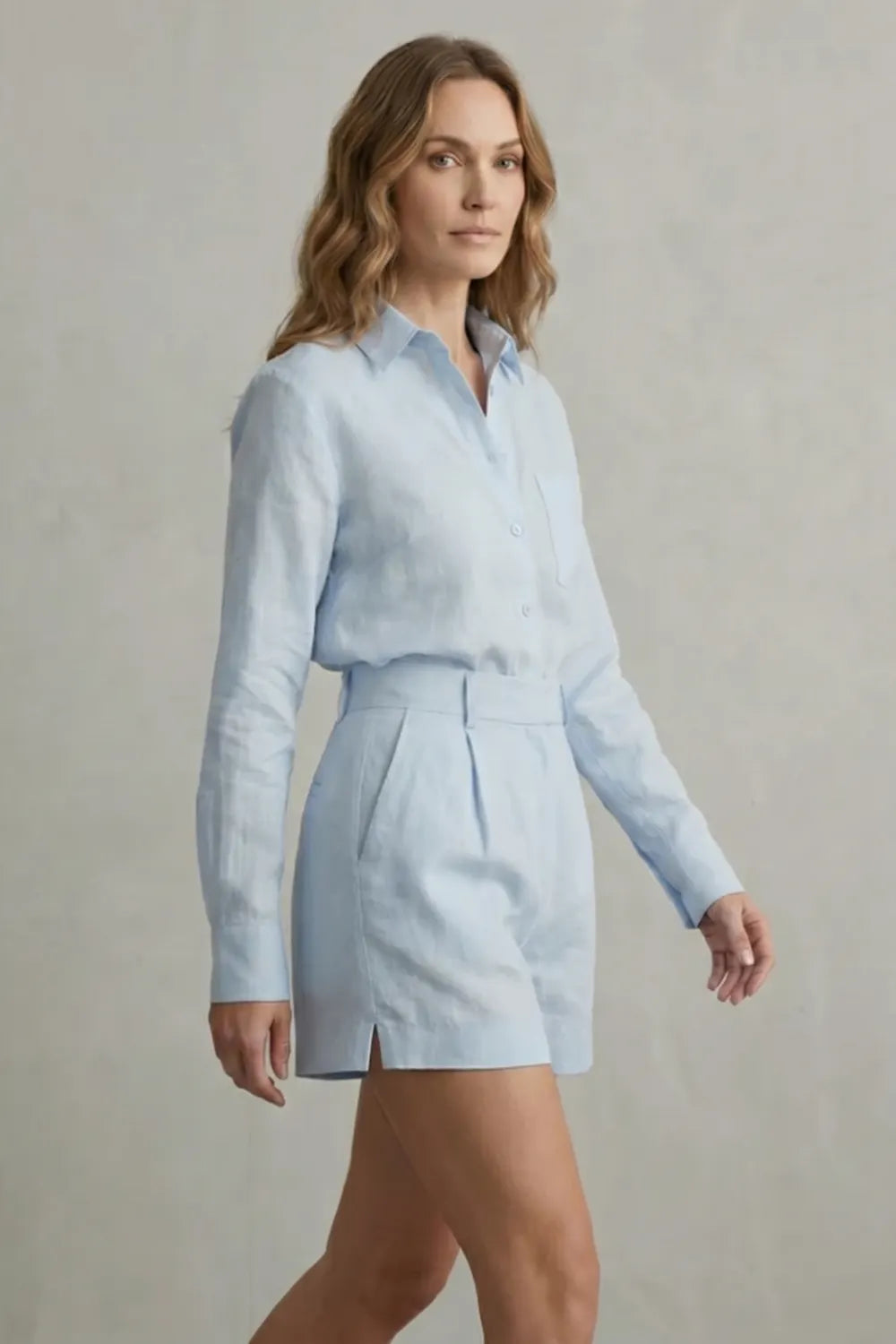 Relaxed linen elegance – Two piece set