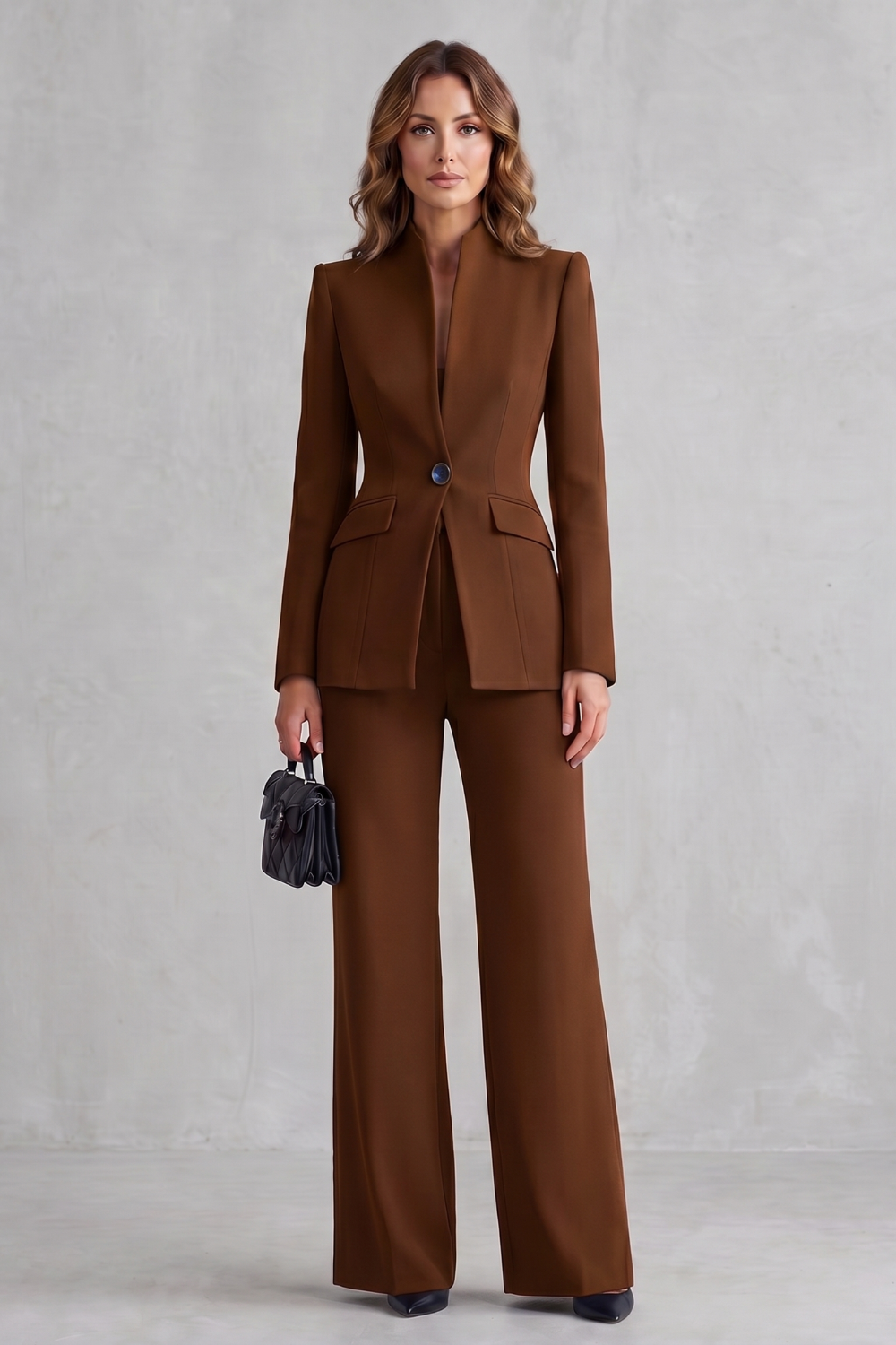 Sculpted tailoring – Trouser suit set