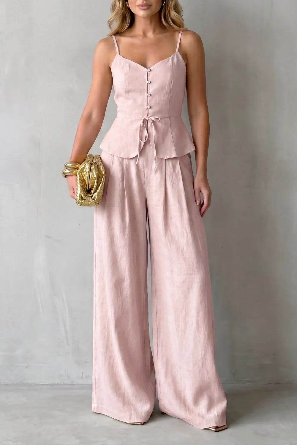 Effortless resort elegance – Trouser set