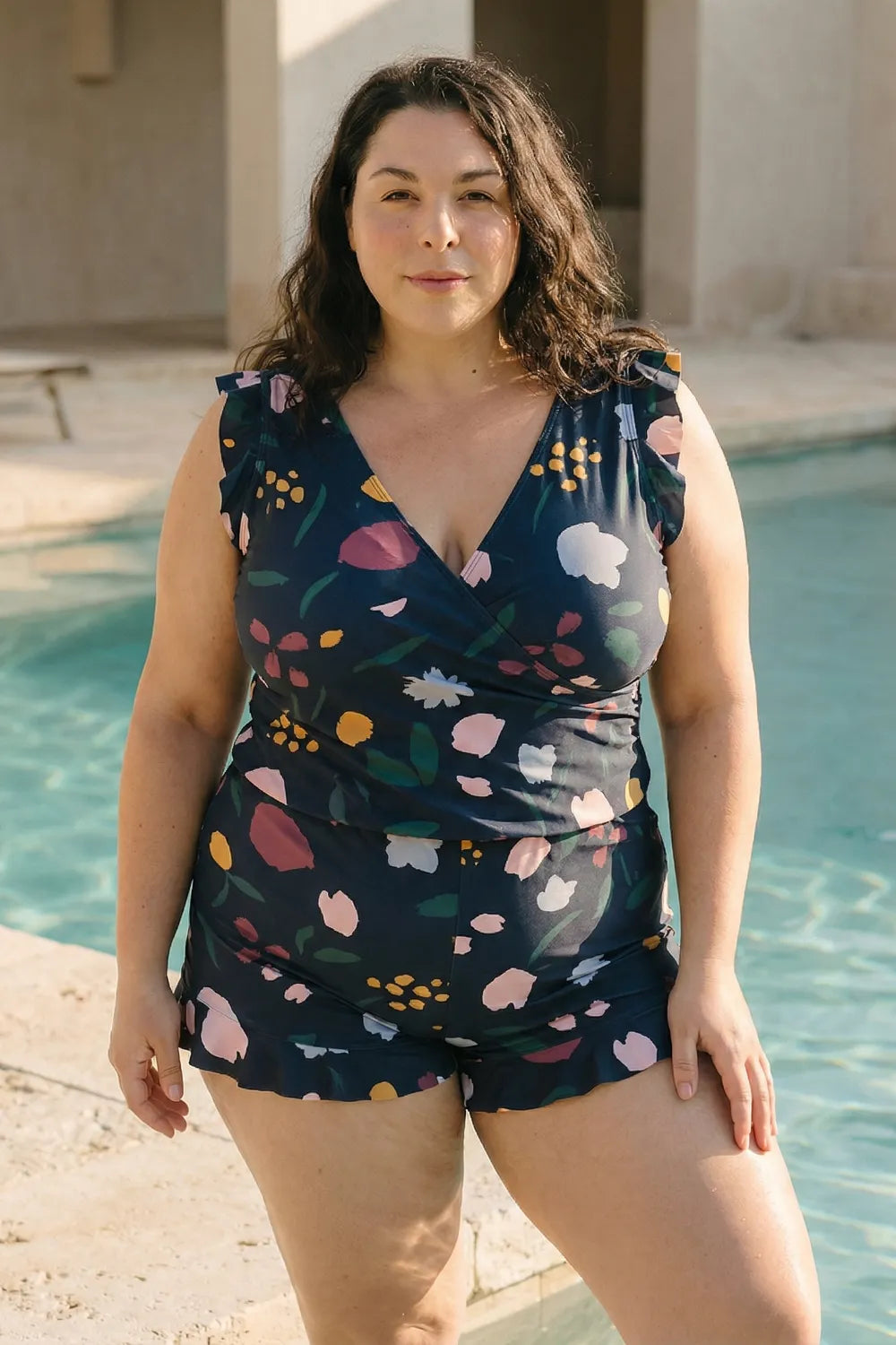 Swimsuit With Tummy Coverage