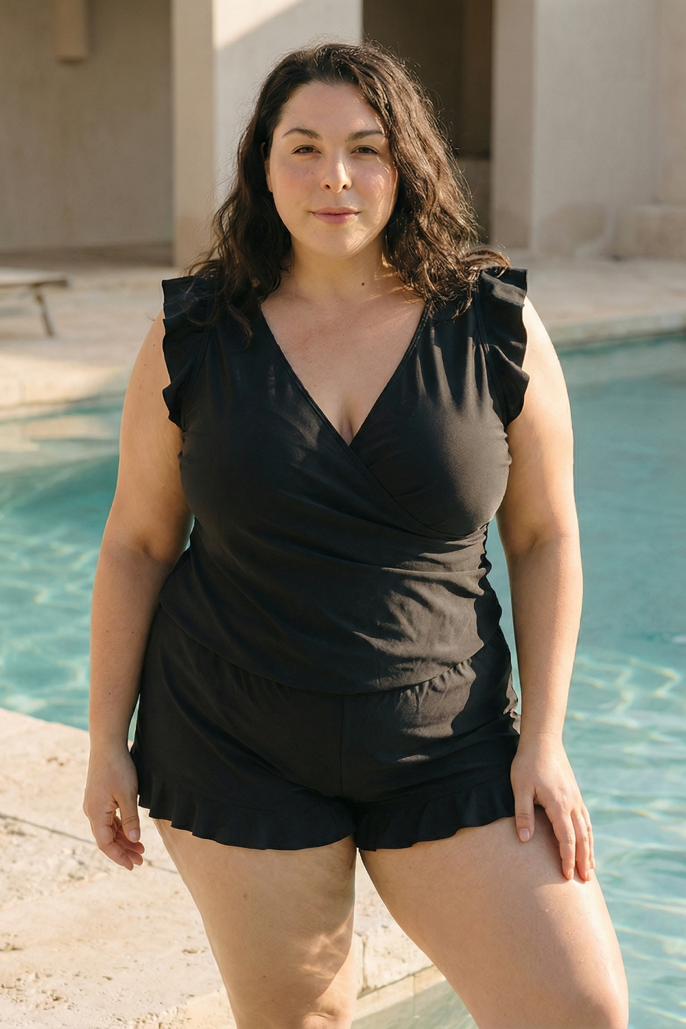 Swimsuit With Tummy Coverage