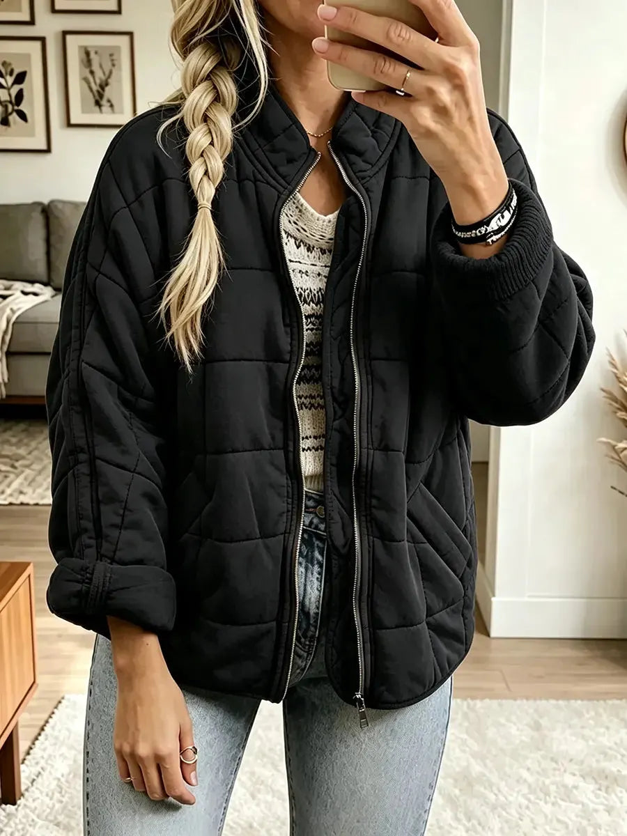 Women's Cozy Stand-collar Cotton Coat
