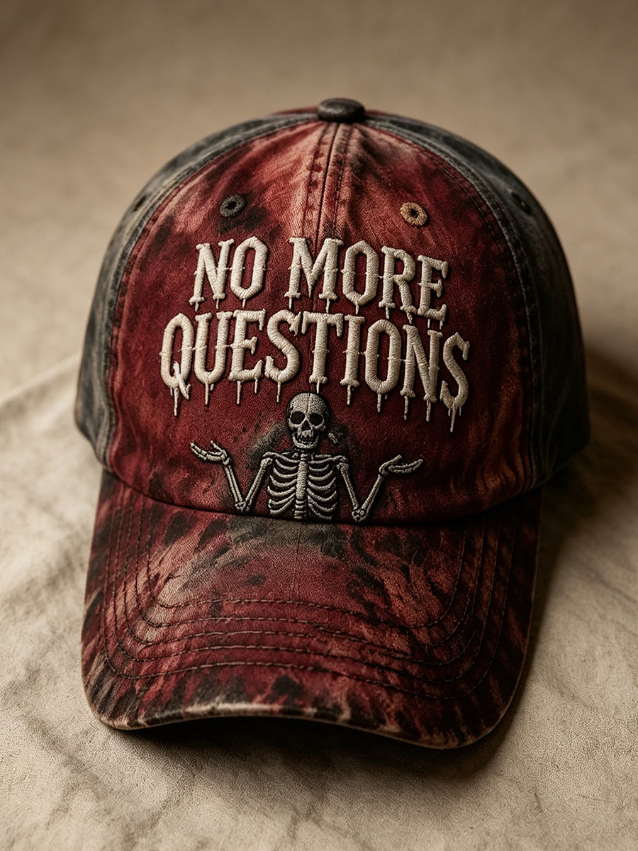 Halloween Blood Retro Art Print Casual Baseball Cap