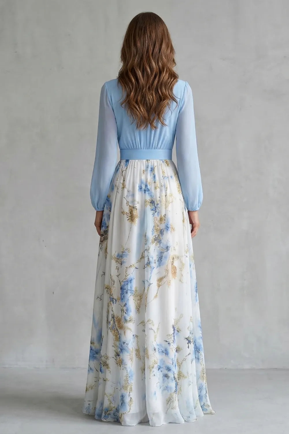 Romantic flow – Floral maxi dress