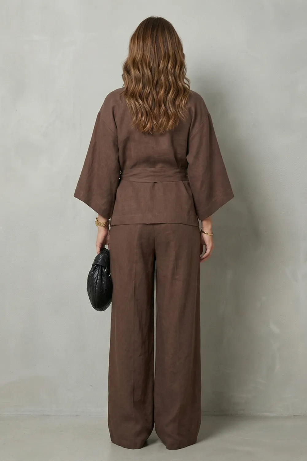 Relaxed wrap silhouette – Two piece set