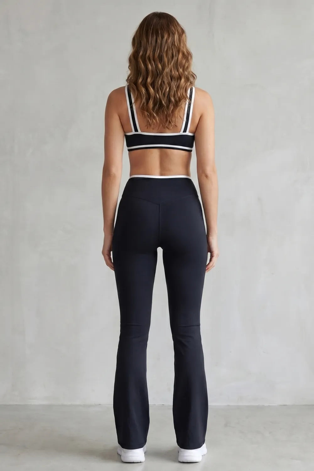 Sculpting contrast trim – Activewear set