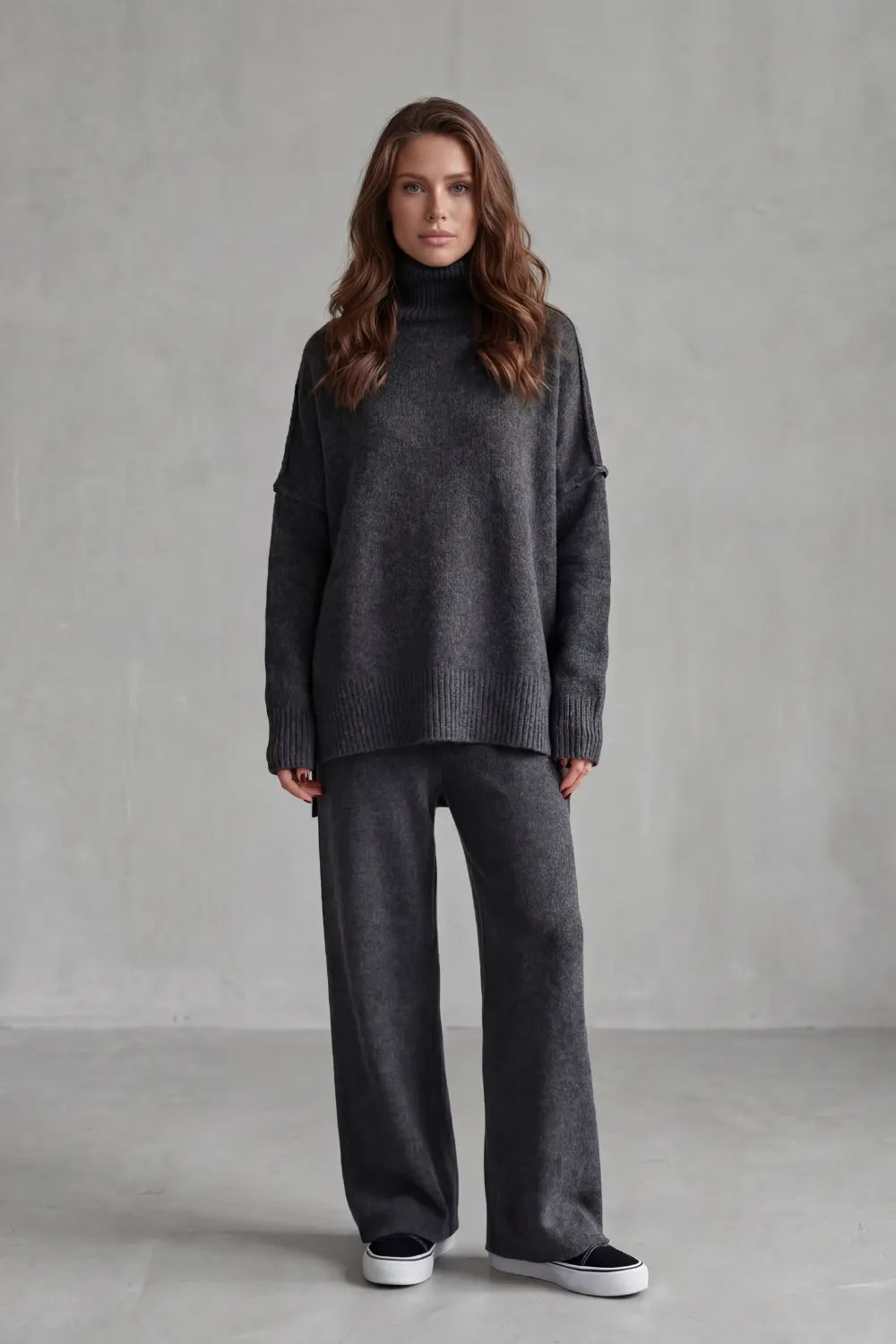 Relaxed warmth – Knit lounge set