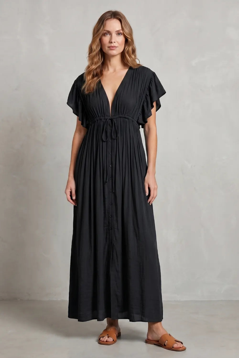 Airy resort elegance – Maxi dress