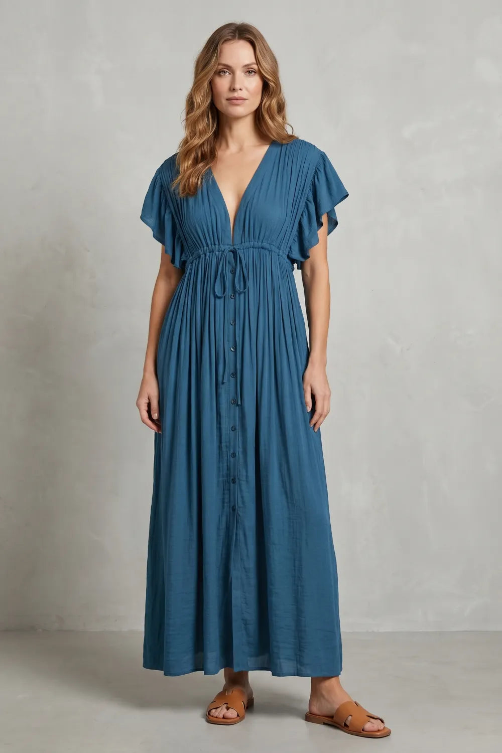 Airy resort elegance – Maxi dress