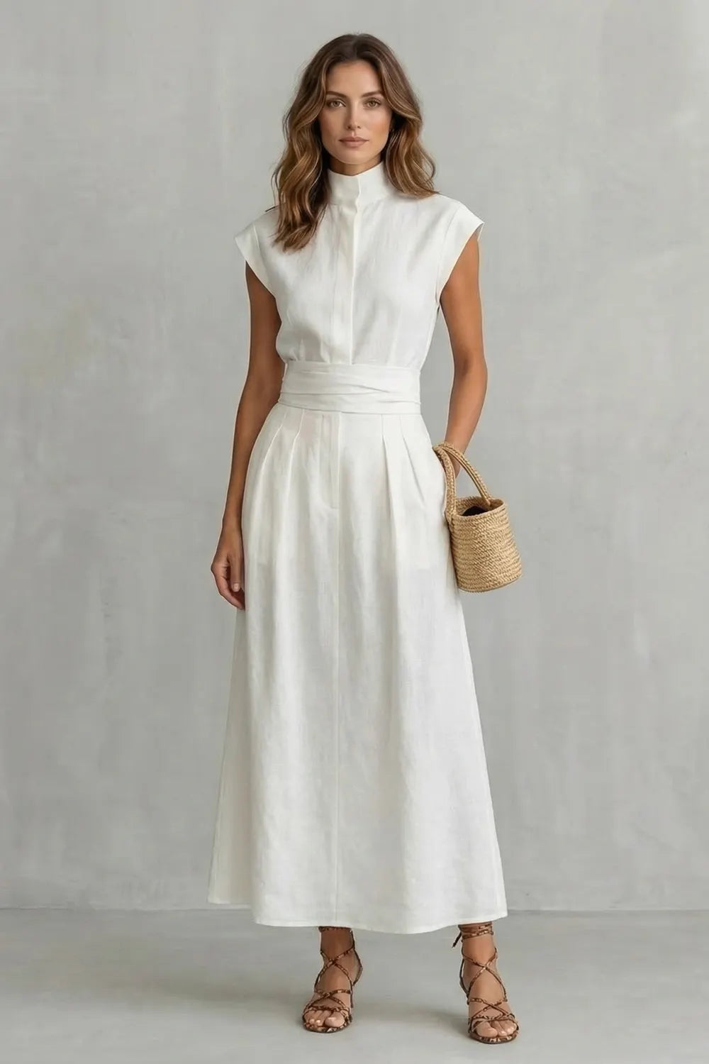 Refined waist detail – Maxi dress