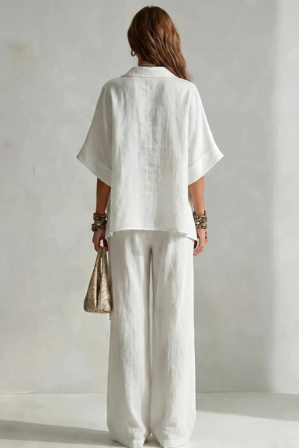 Relaxed resort elegance – Trouser set