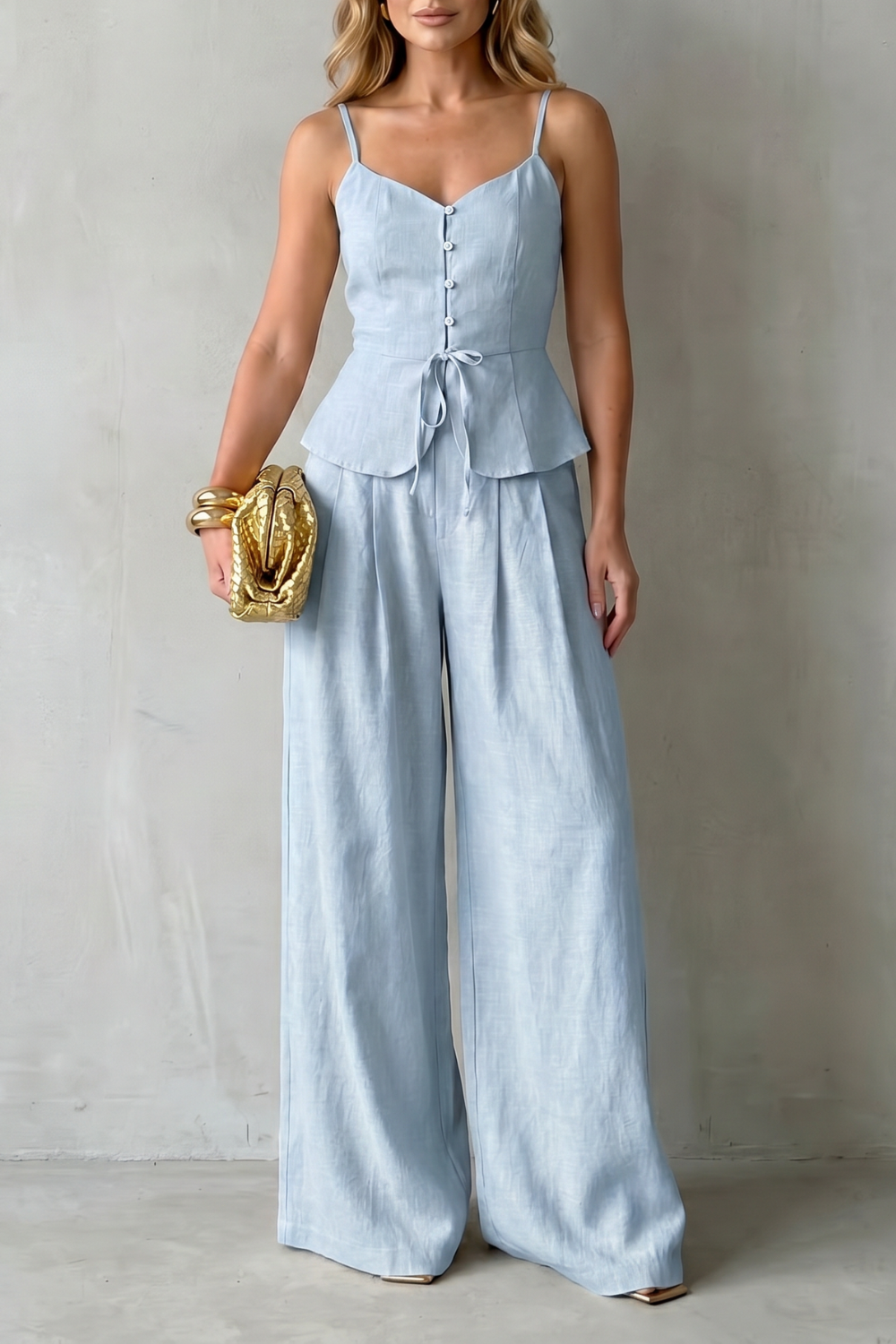 Effortless resort elegance – Trouser set