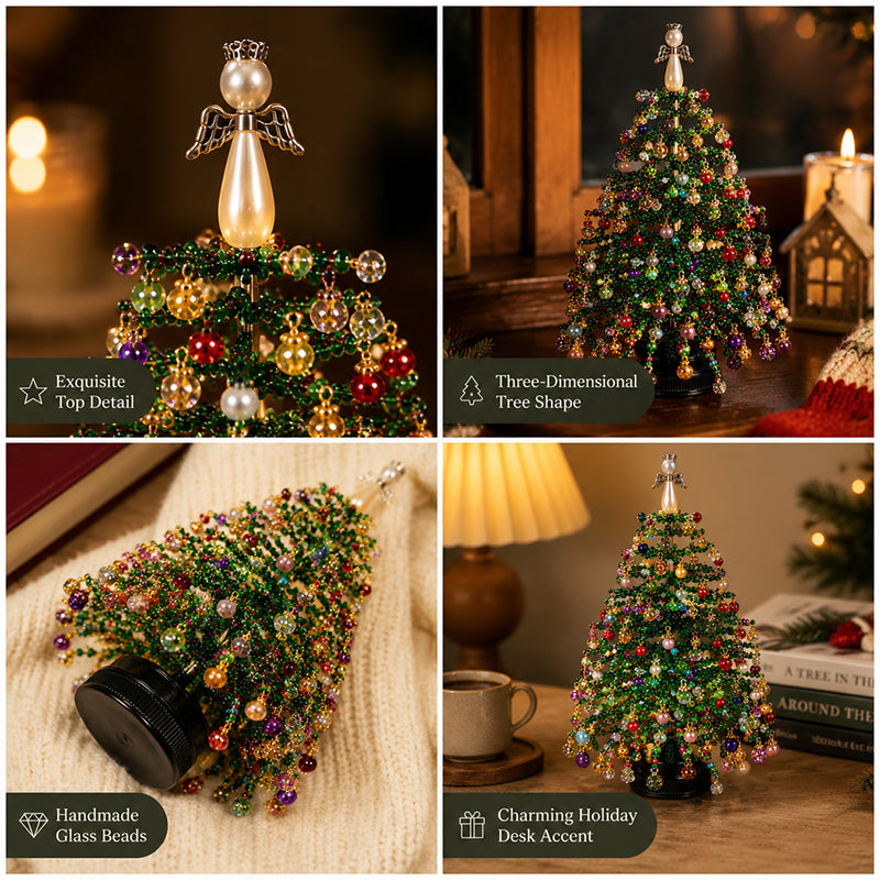 🎄✨ Kit fai da te per albero di Natale con perline – 🎅Crea la tua scintillante decorazione natalizia