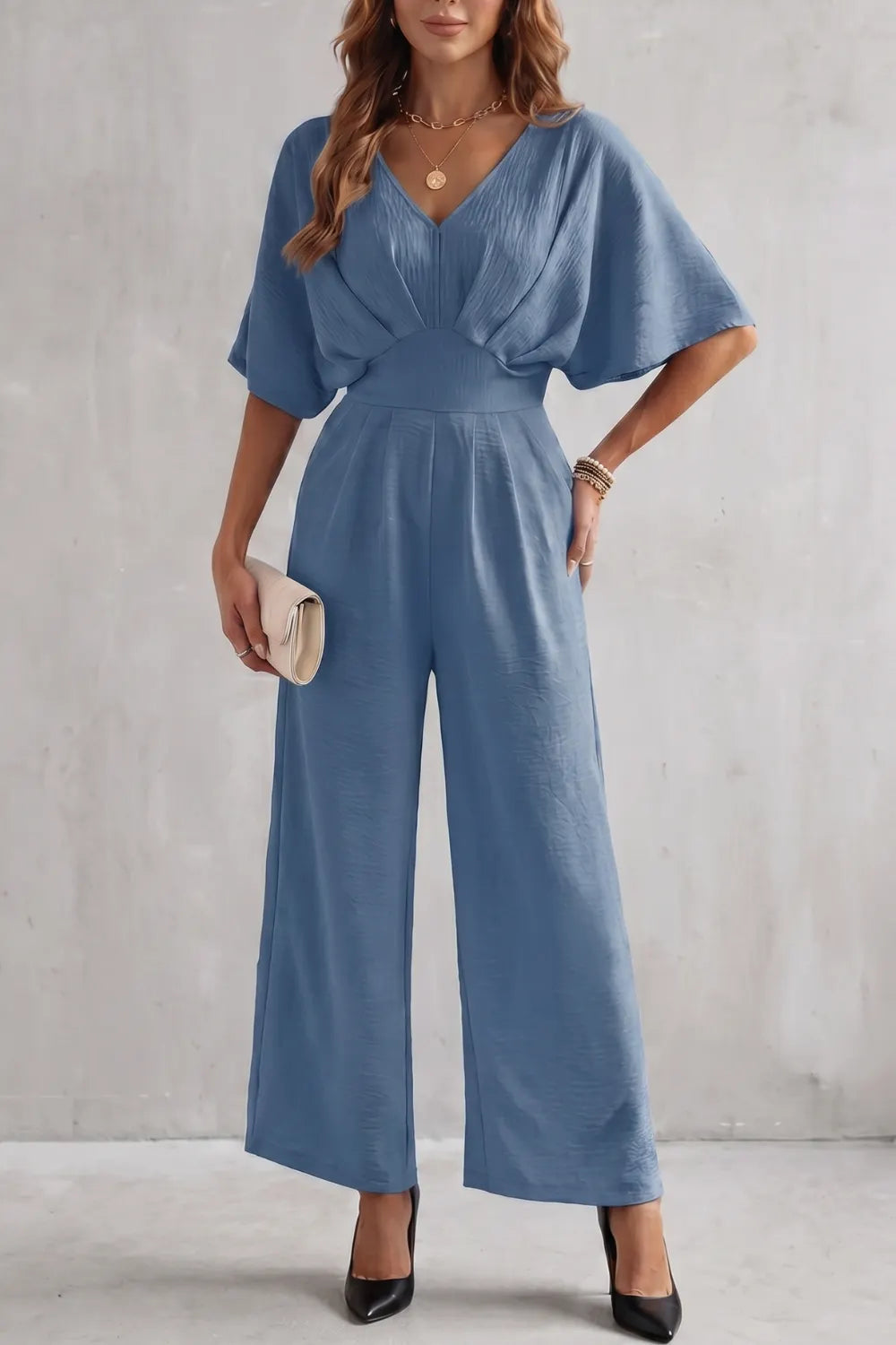 Elegant batwing silhouette – Jumpsuit