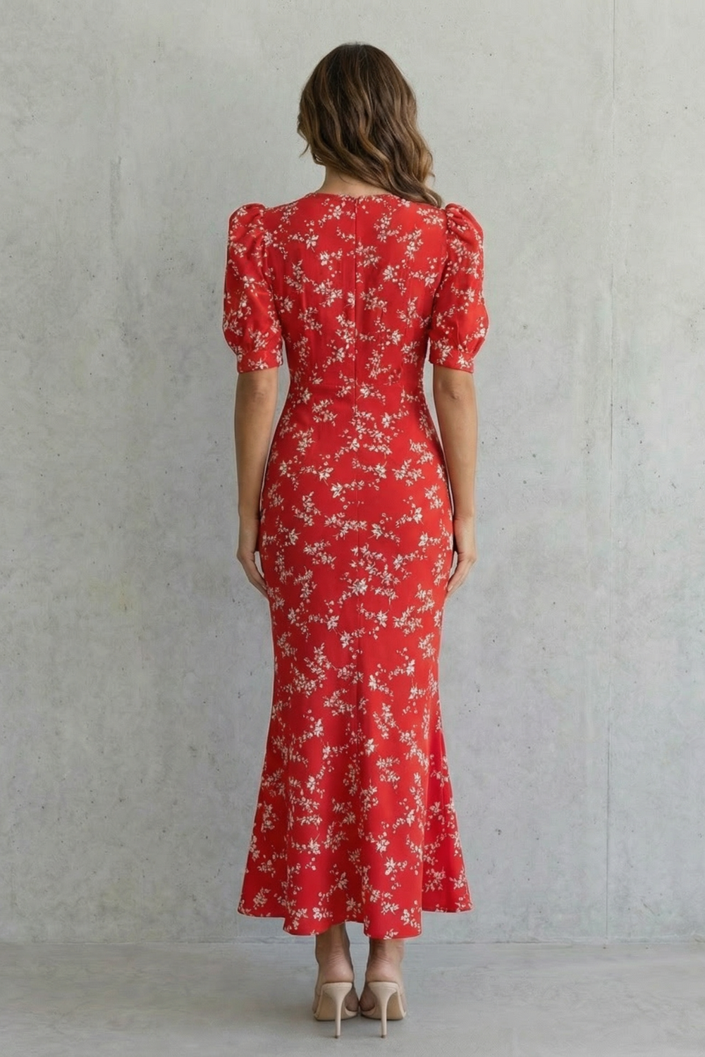 Romantic floral elegance – Maxi dress