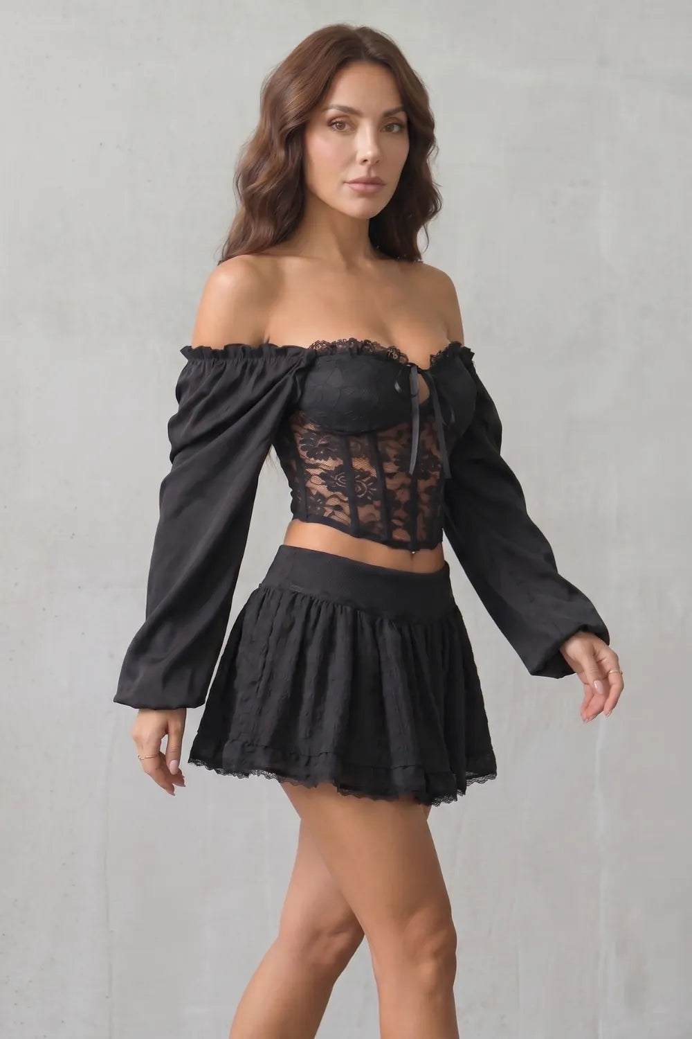Romantic lace corsetry – Corset top