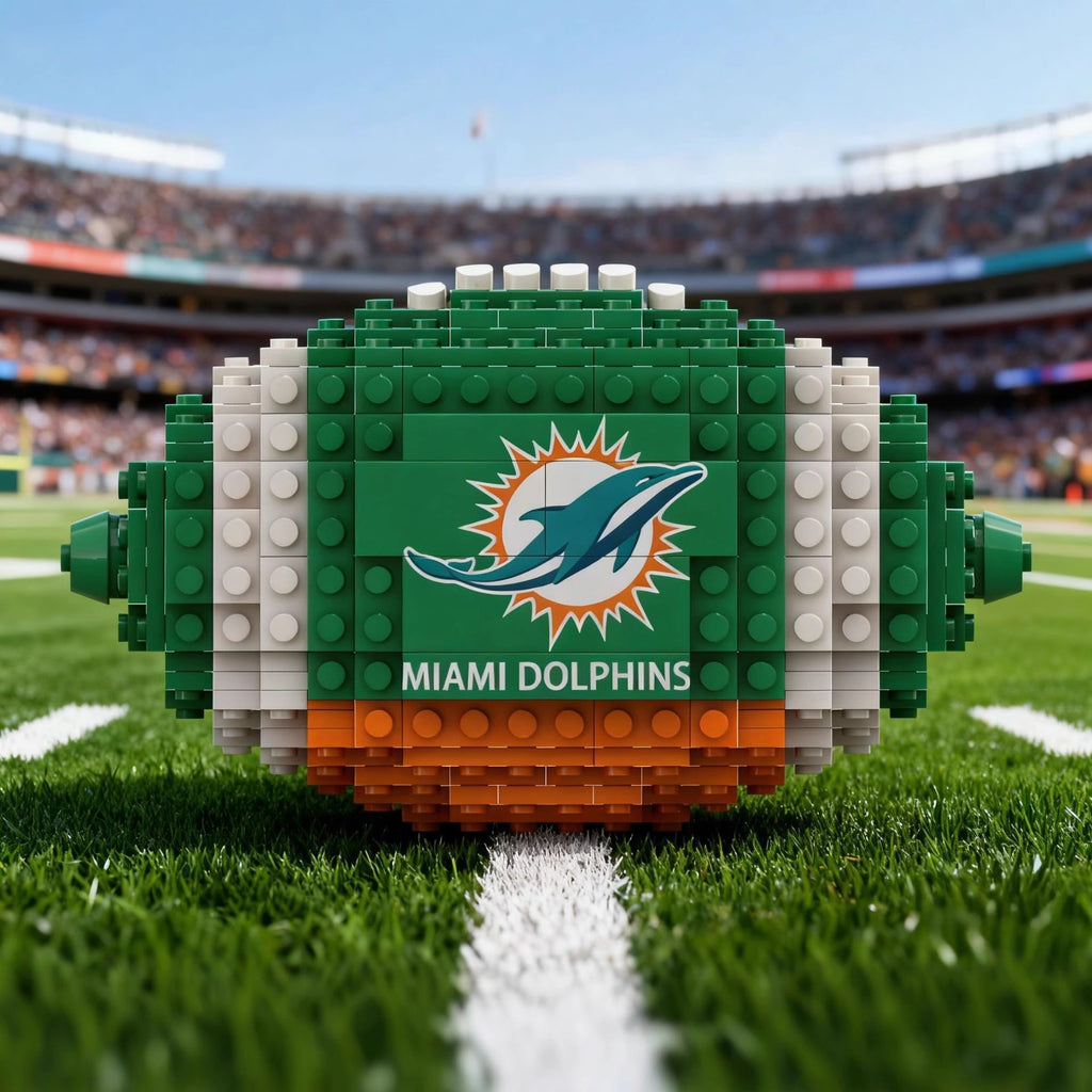 Cross-Border Rugby Series Educational Building Blocks for Fans: American-Style Assembly Toys, Sports, Wholesale, Building Blocks