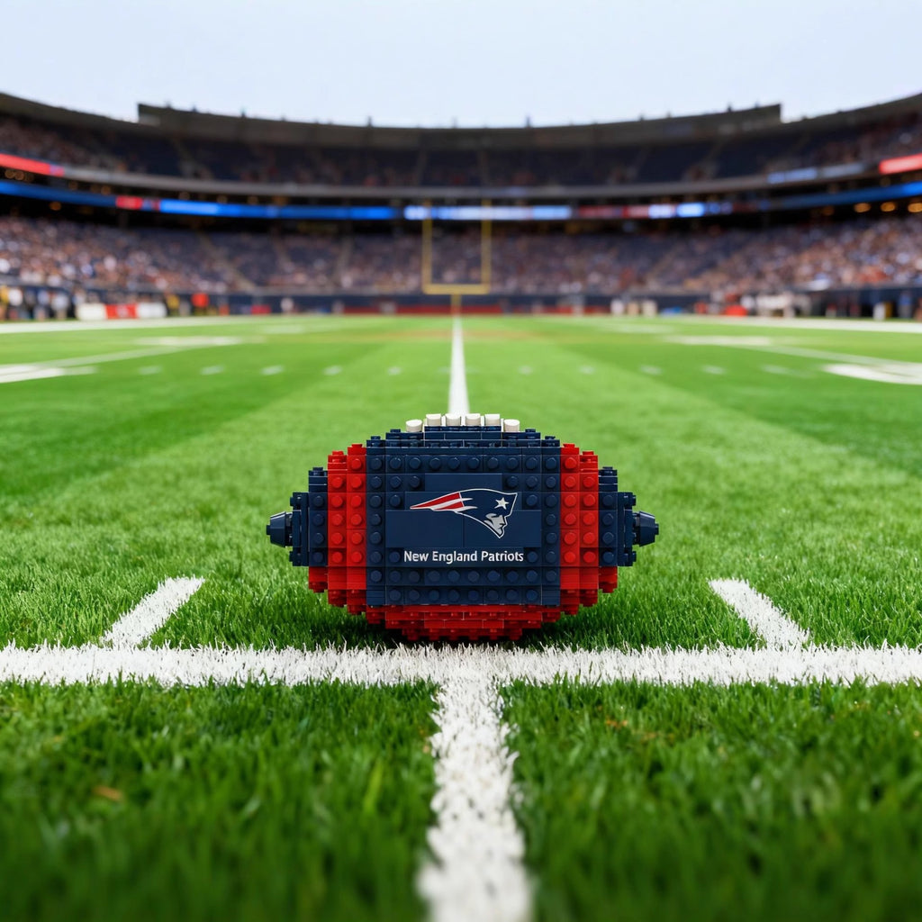Cross-Border Rugby Series Educational Building Blocks for Fans: American-Style Assembly Toys, Sports, Wholesale, Building Blocks