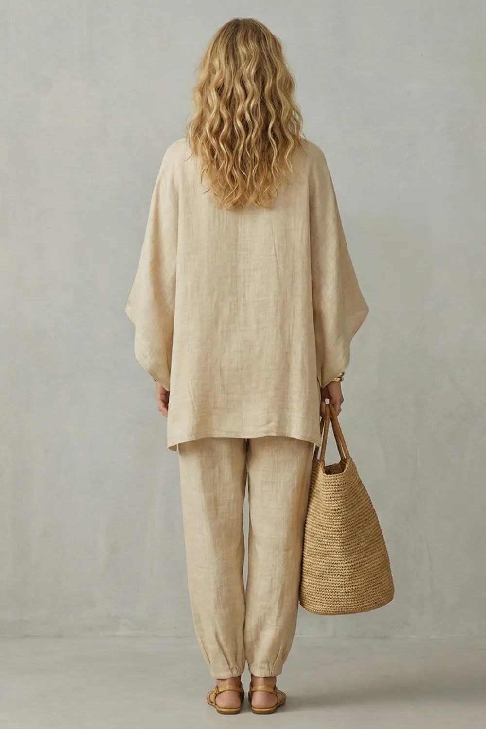 Minimalist asymmetrical flow – Two piece set