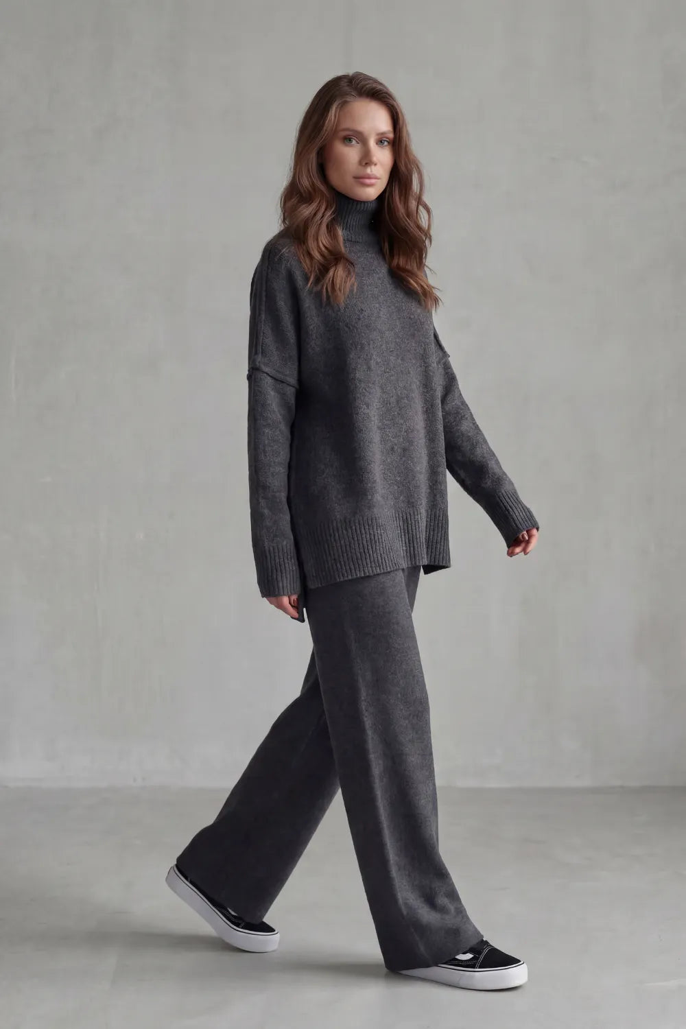 Relaxed warmth – Knit lounge set