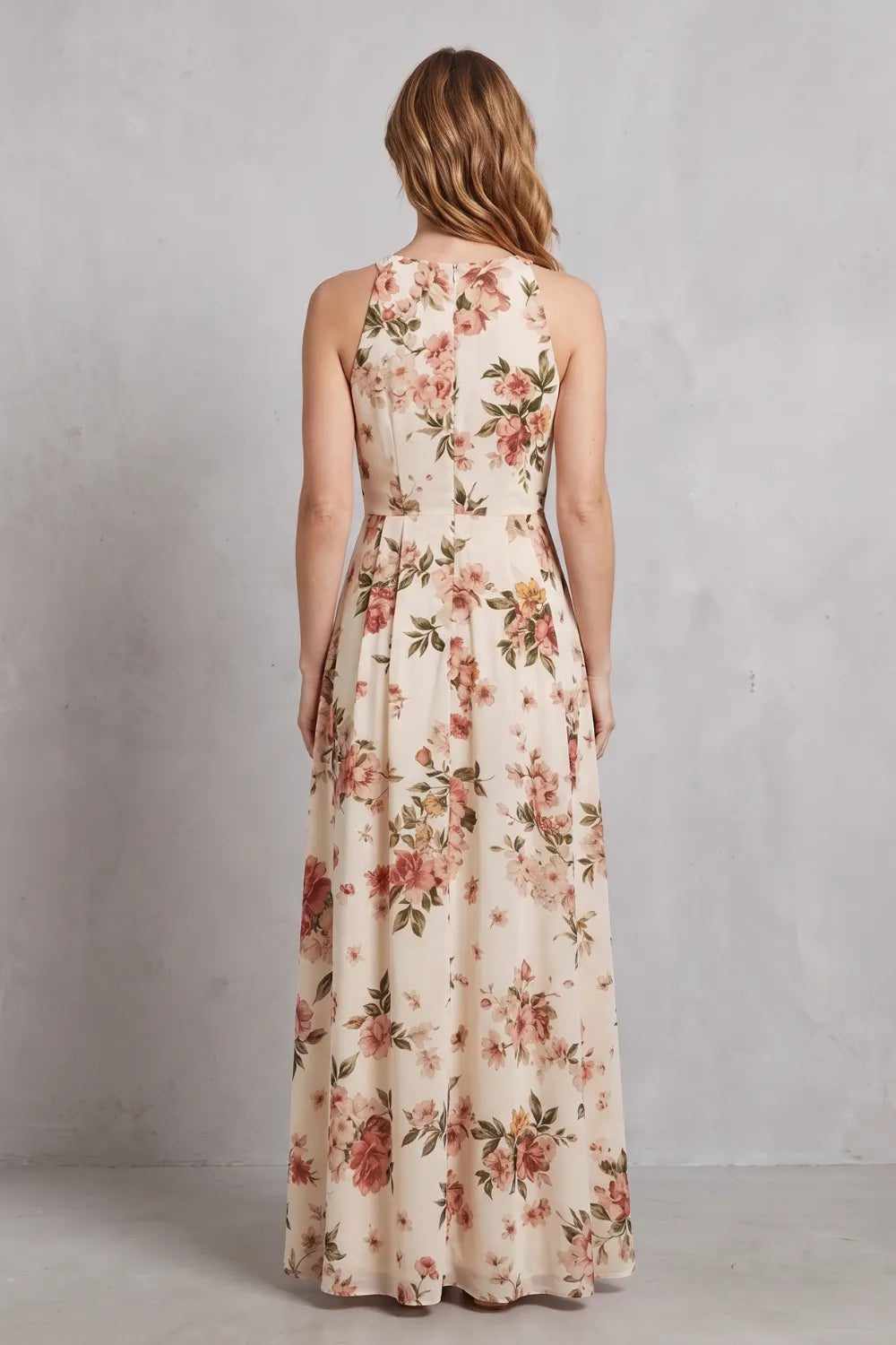 Timeless floral elegance – Maxi dress