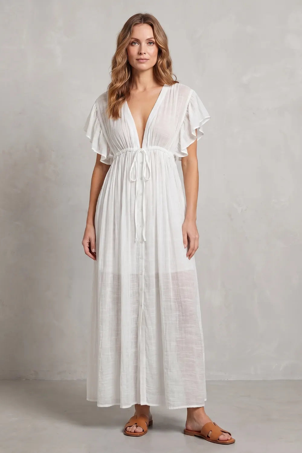 Airy resort elegance – Maxi dress