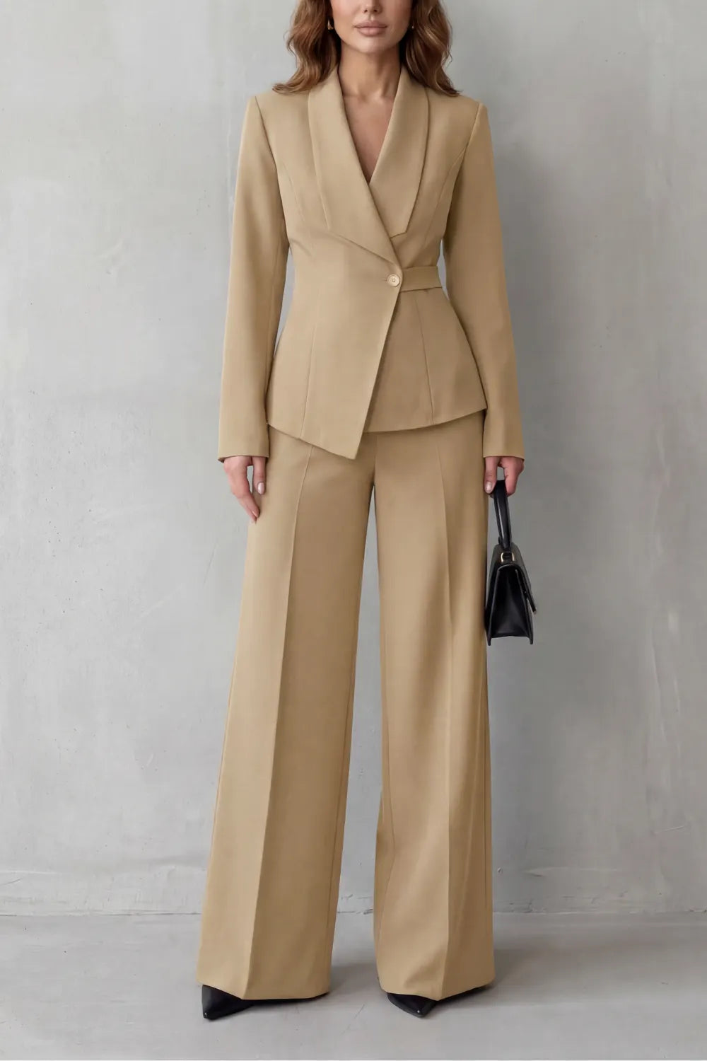 Sculpted waist – Tailored suit set