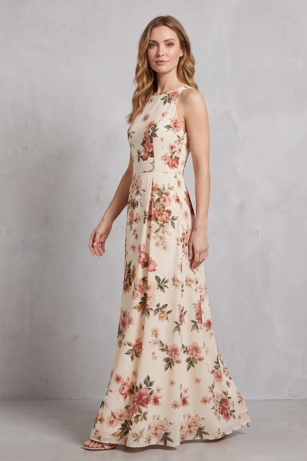 Timeless floral elegance – Maxi dress