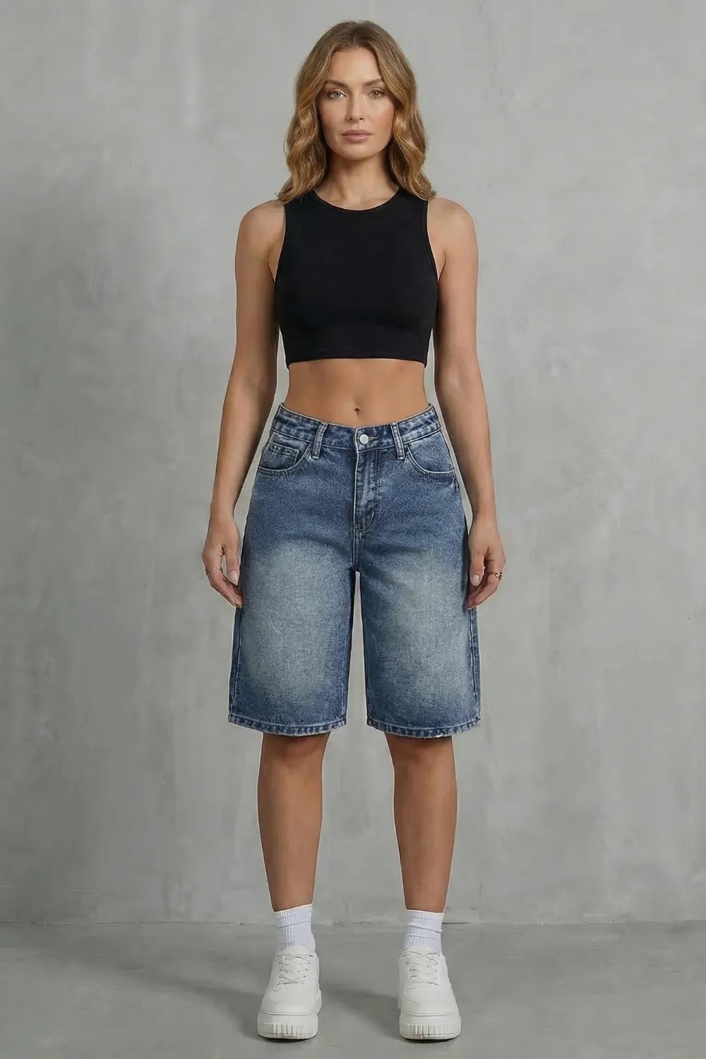 Vintage high waist – Denim shorts