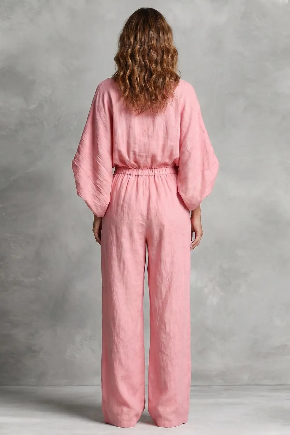 Relaxed bohemian silhouette – Wide-leg jumpsuit