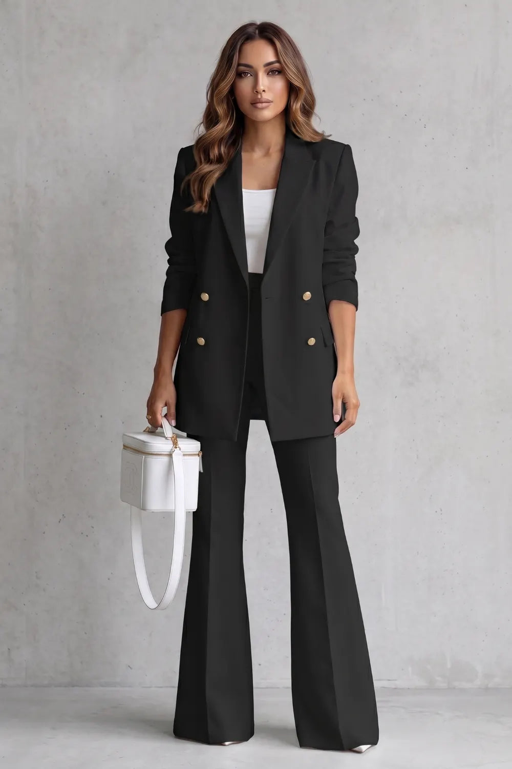 Refined tailored silhouette – Trouser suit set