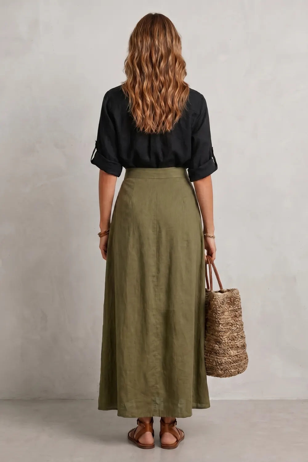 Effortless resort elegance – Maxi skirt set
