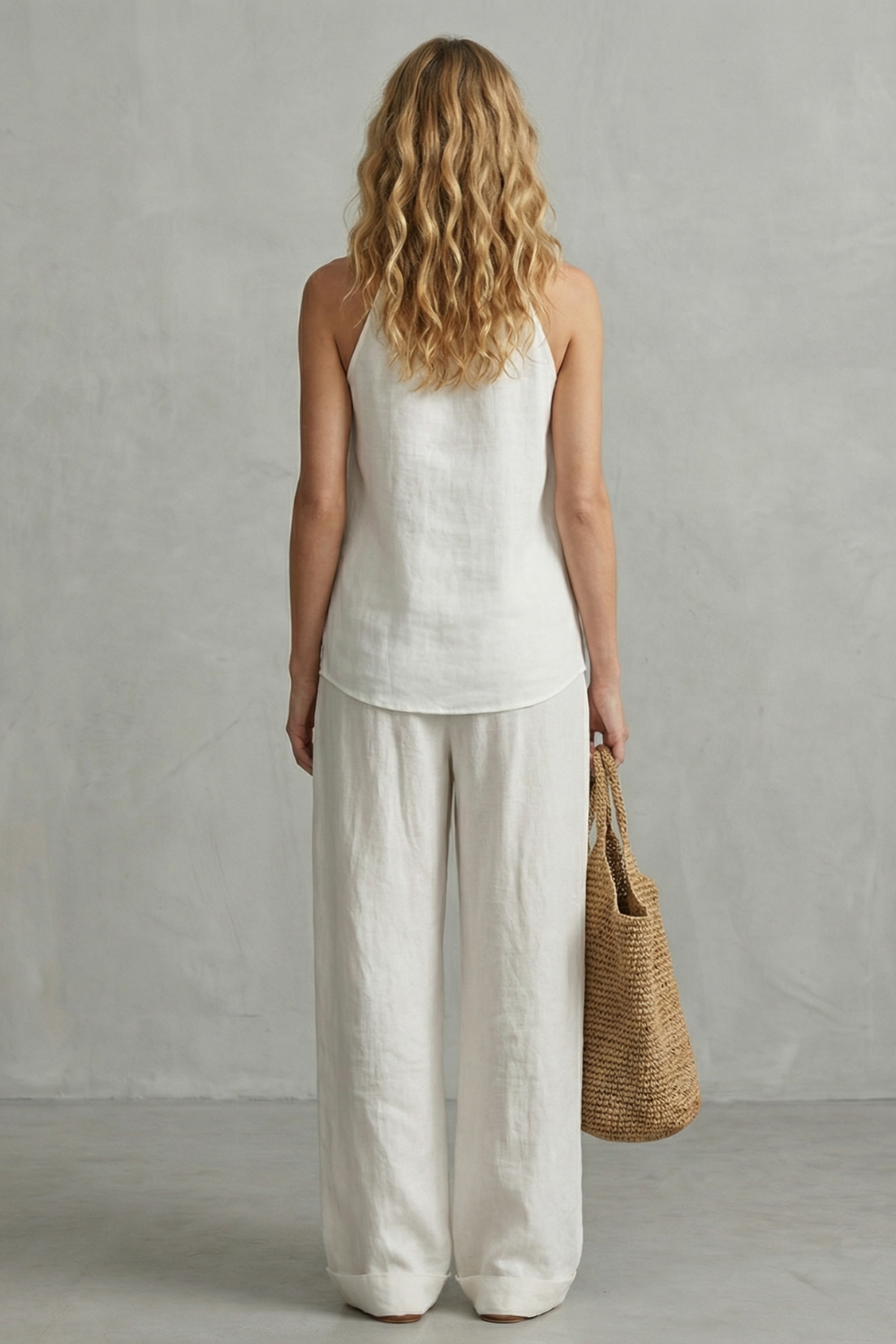 Effortless draped elegance – Two piece set
