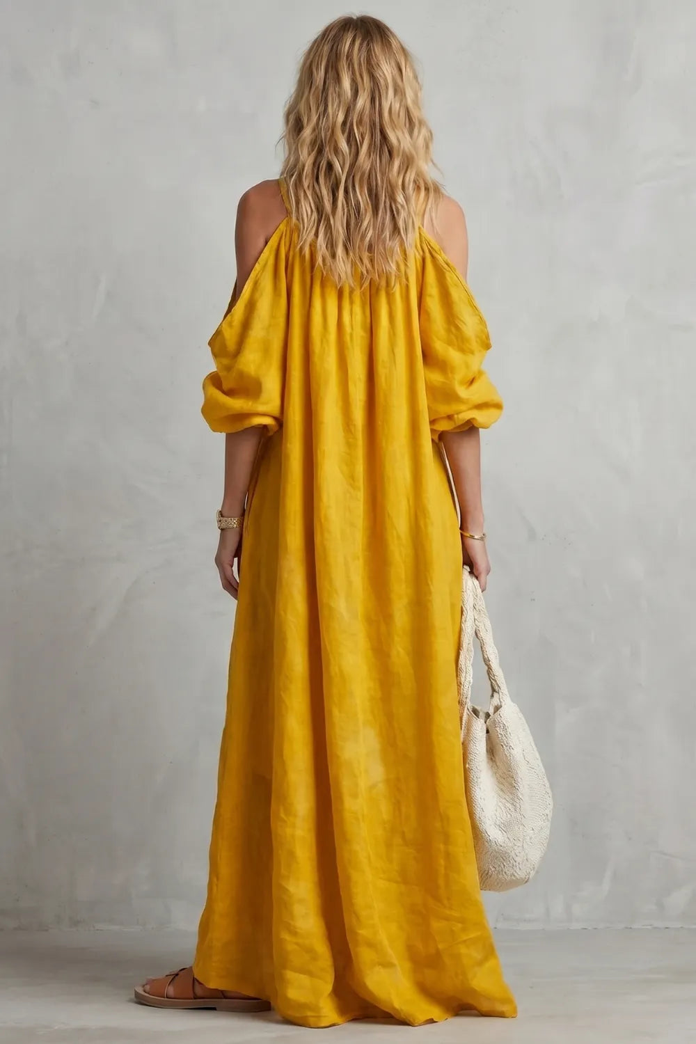 Flowing bohemian silhouette – Maxi dress