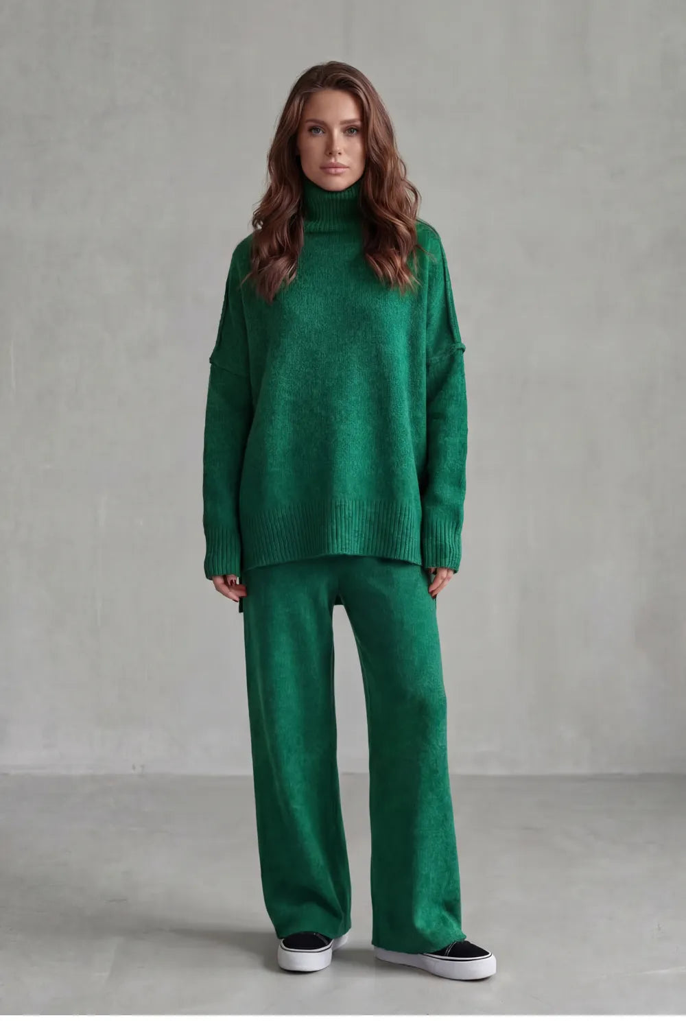 Relaxed warmth – Knit lounge set