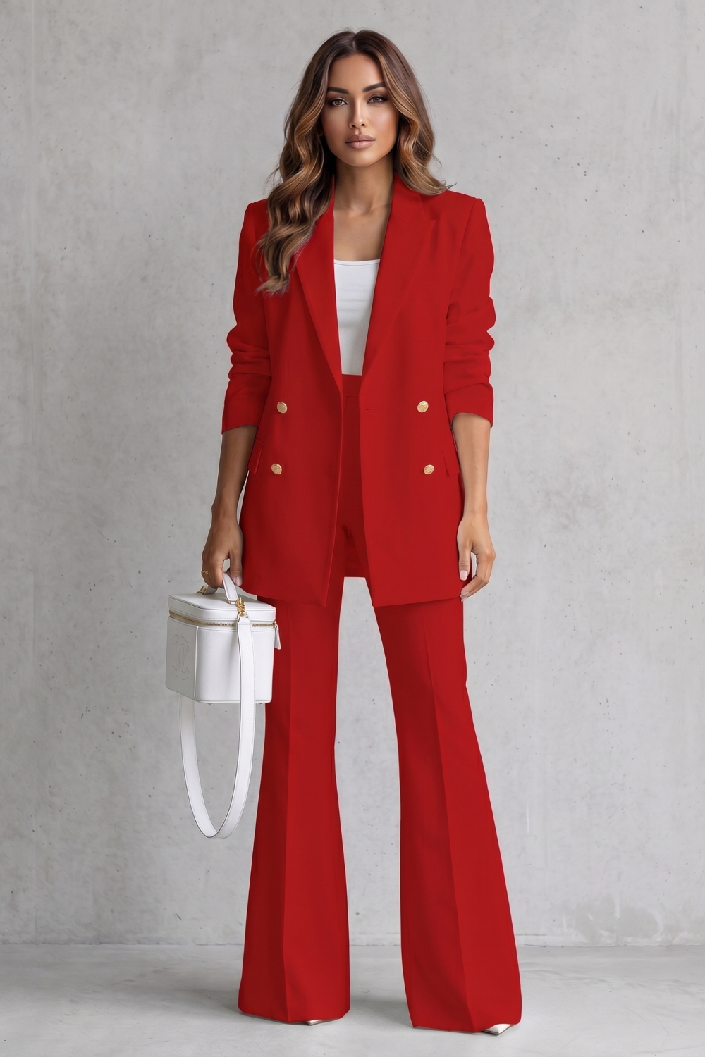 Refined tailored silhouette – Trouser suit set