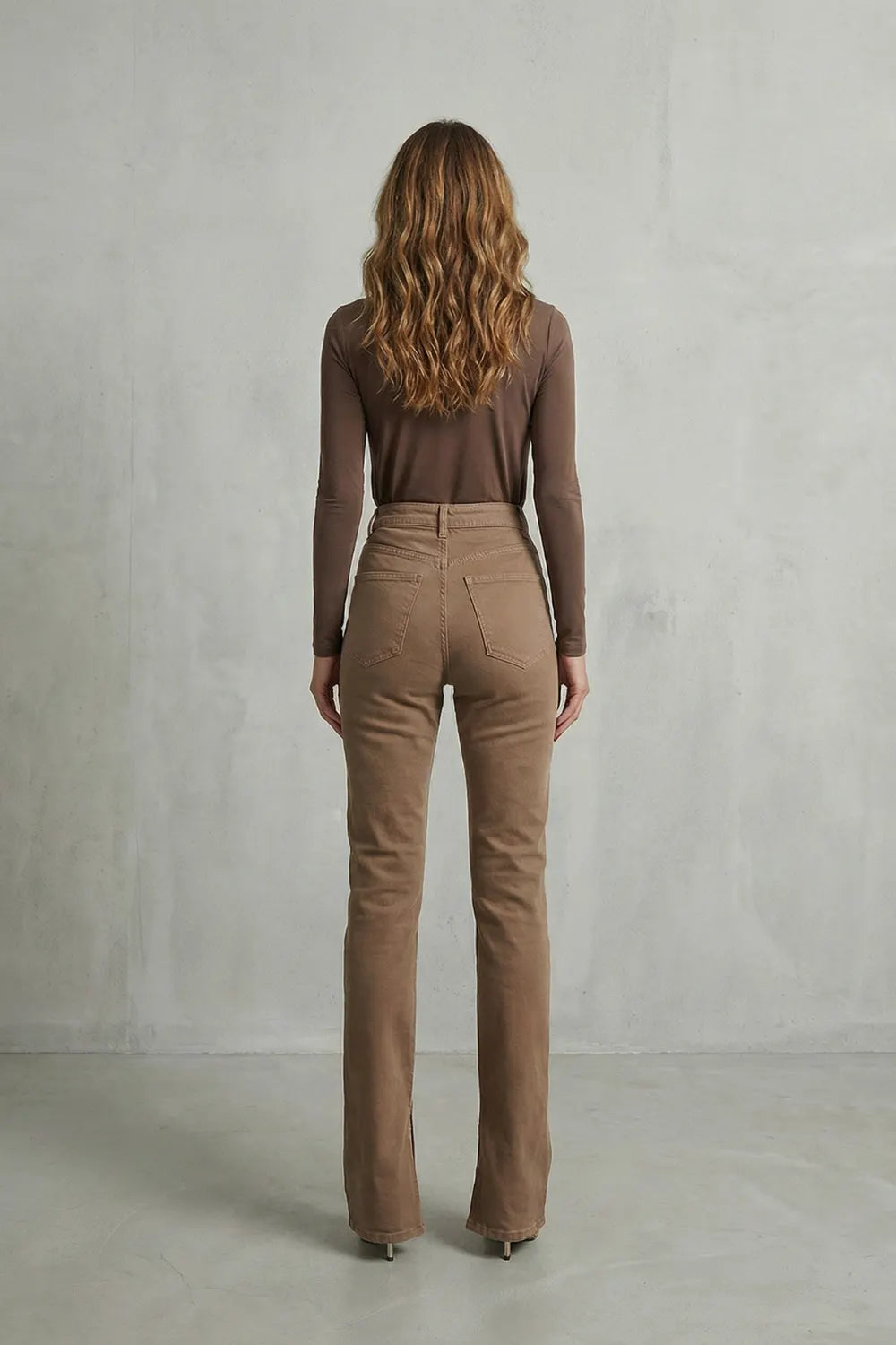 Sculpted high waist – Flare jeans