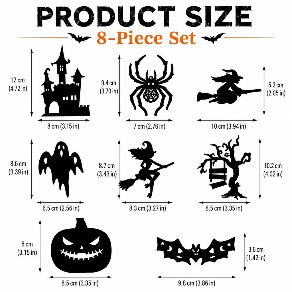 🥳 2026 SPECIAL 🥳💞 Over 50,000 sold! LED Halloween wall stickers—battery-operated, self-adhesive light-up decorations.