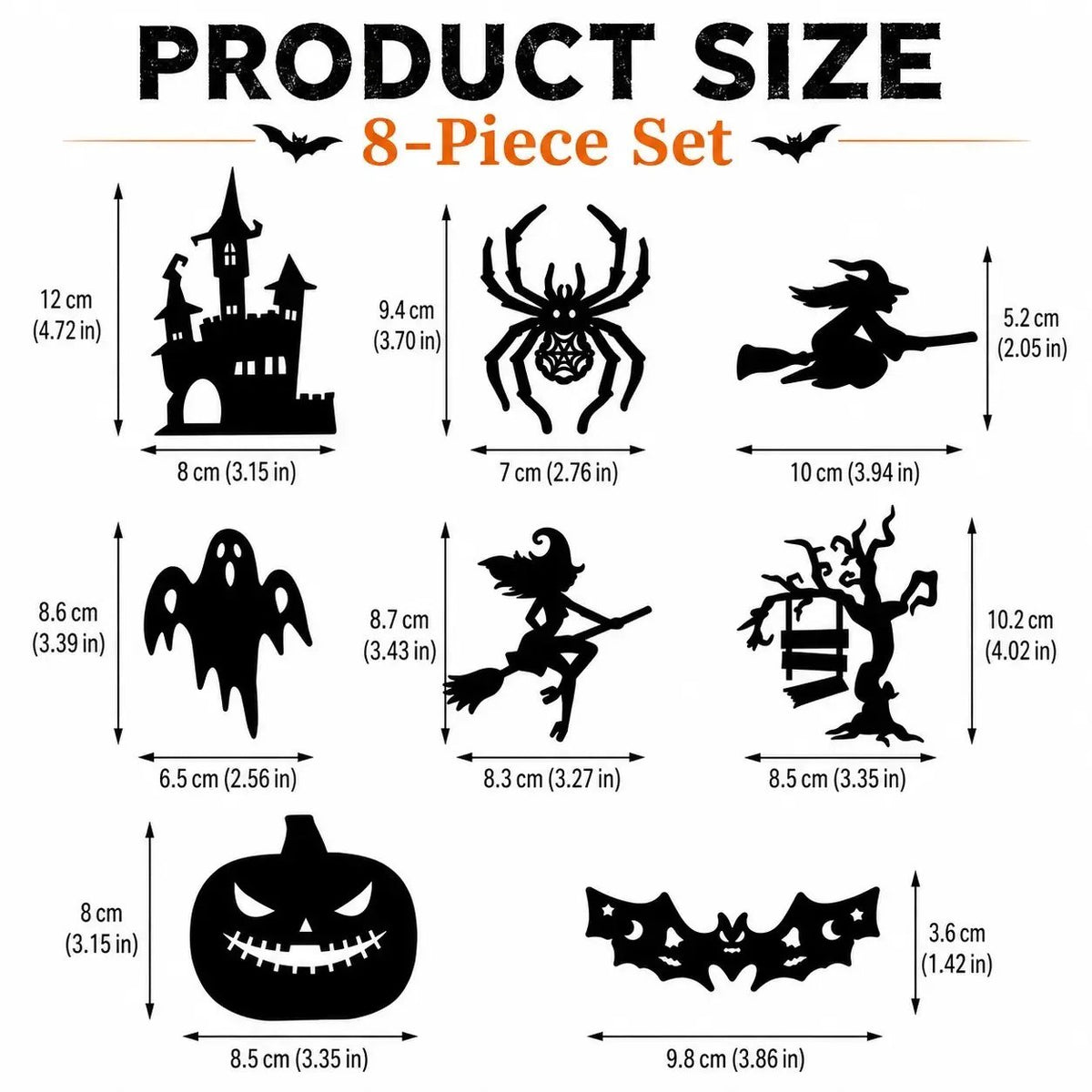 🥳 2026 SPECIAL 🥳💞 Over 50,000 sold! LED Halloween wall stickers—battery-operated, self-adhesive light-up decorations.