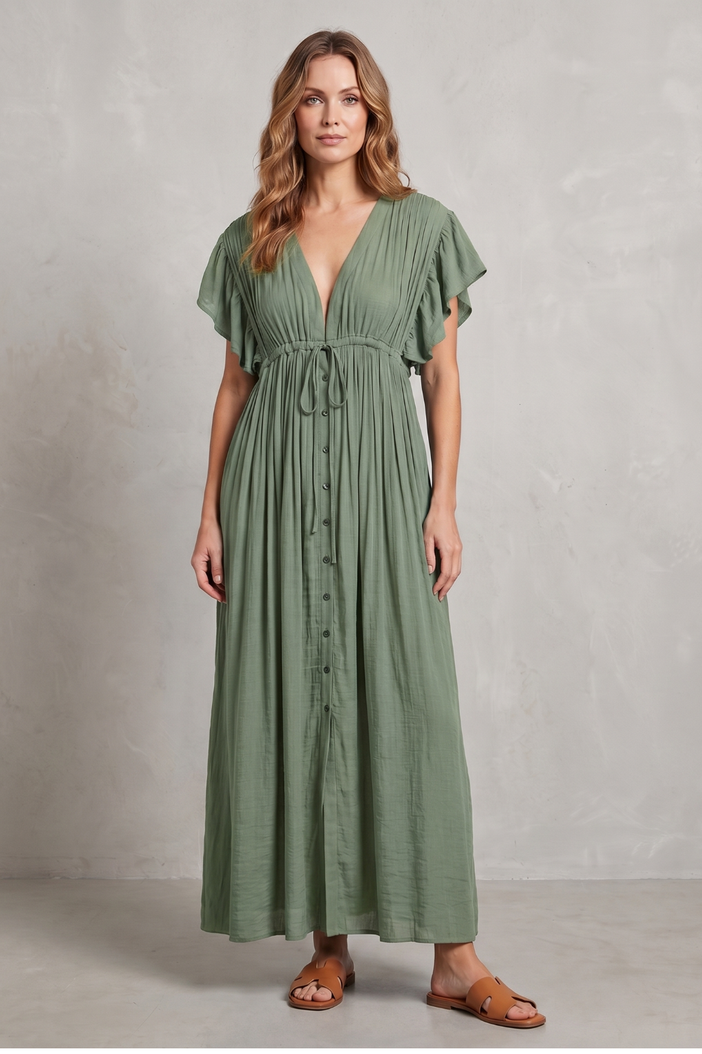 Airy resort elegance – Maxi dress