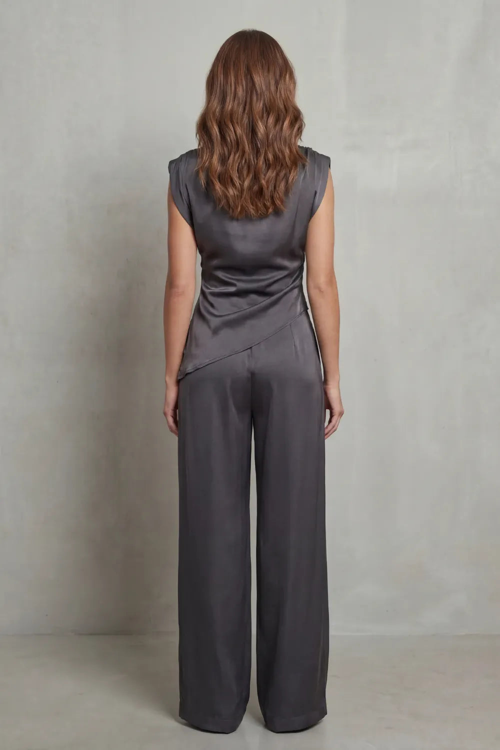Draped waist detail – Casual elegance set