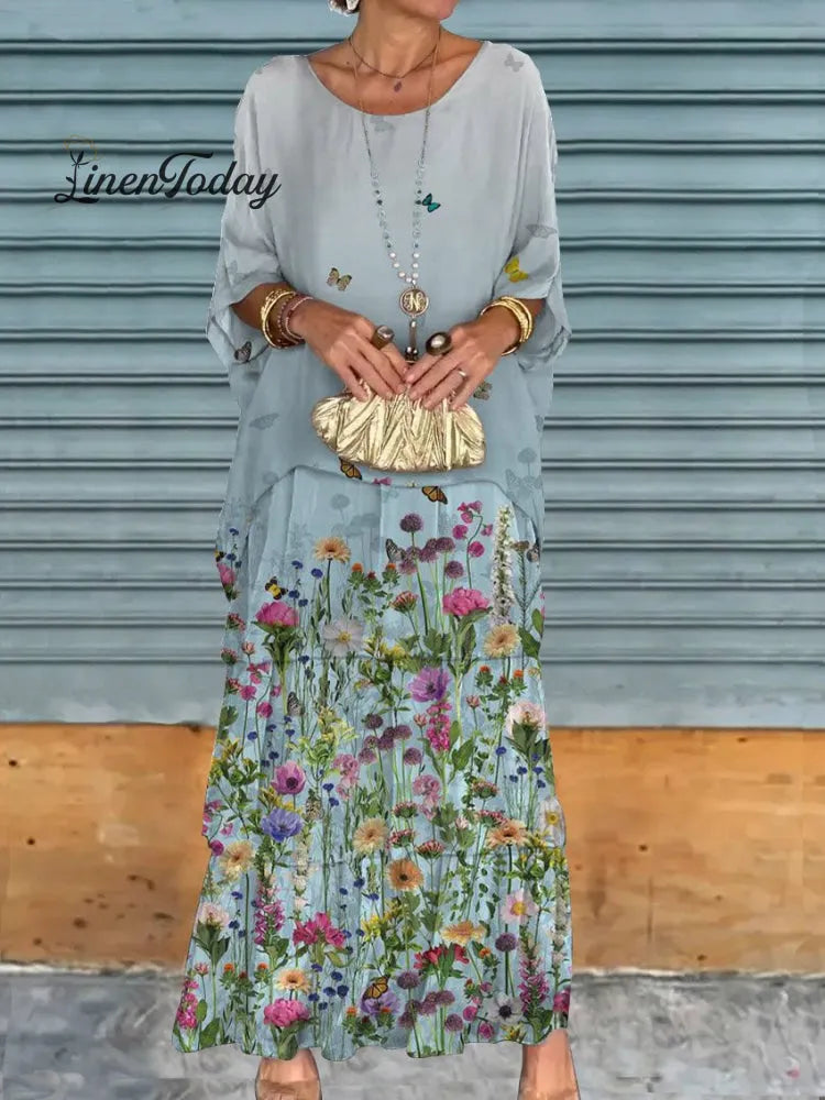 Women's Elegant Chiffon Cake Skirt