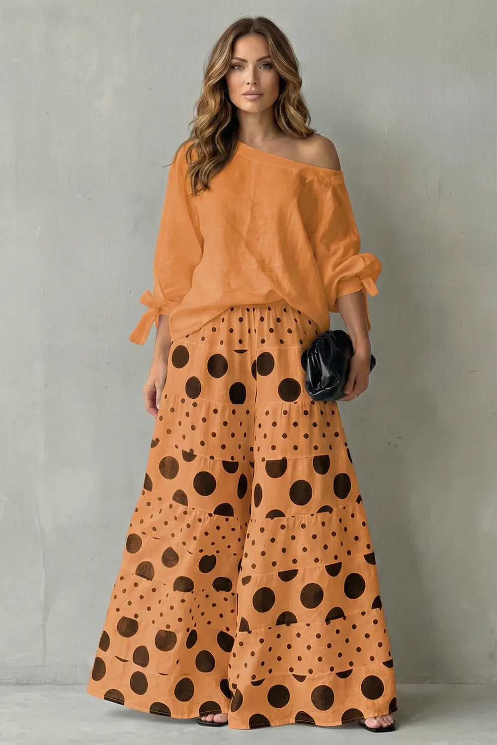 Playful polka flow – Two piece set