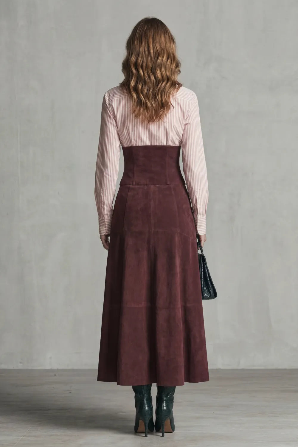Corset waist silhouette – Maxi dress