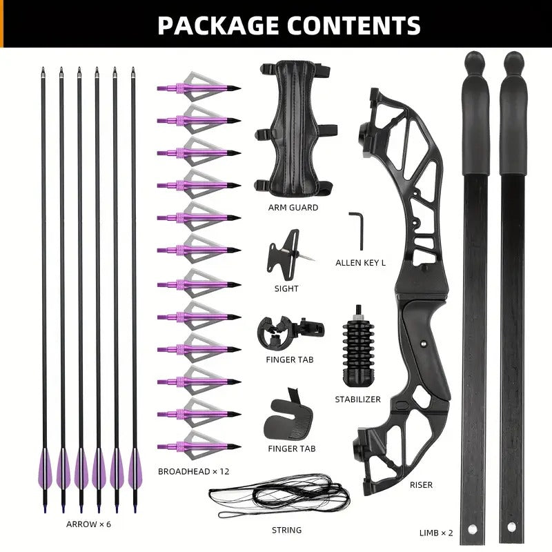 archery recurve bow arrows adults aluminum alloy - Temu