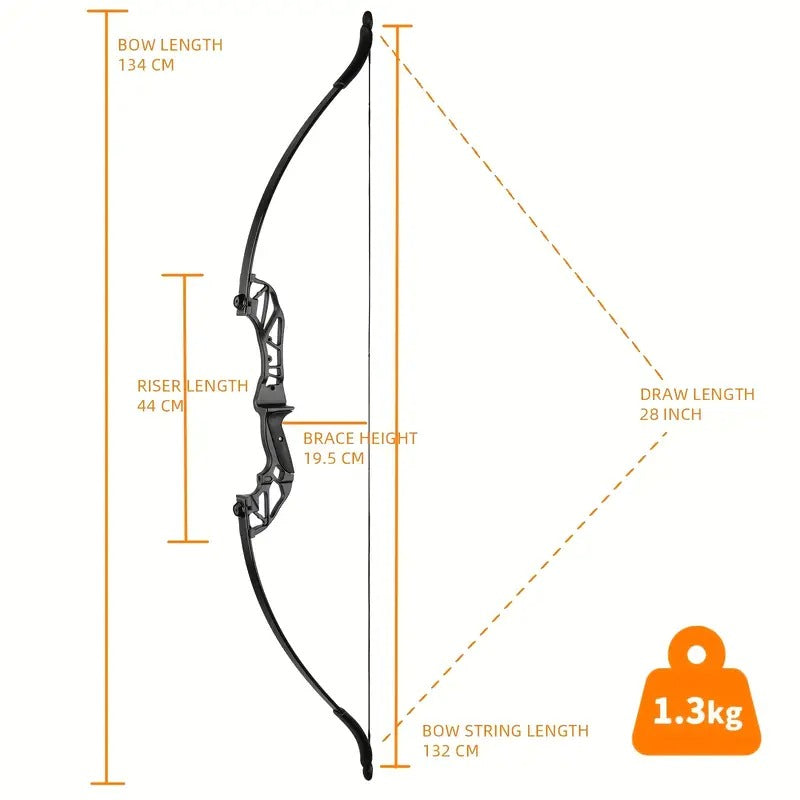 archery recurve bow arrows adults aluminum alloy - Temu